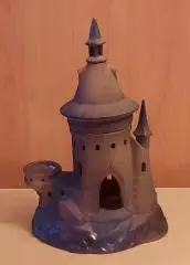 Замок с горкой майолика б/у