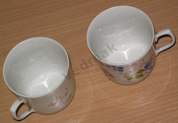 Две чашечки без клейма фарфор 5