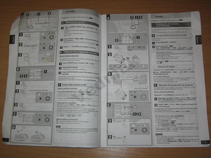 Инструкция магнитолы Panasonic RX-ES27 - Mnogo-dok - бесплатные инструкции на русском языке