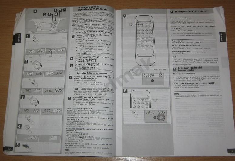 Инструкция по эксплуатации Panasonic RX-ES27, RX-ES22 2