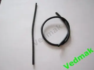 Рыболовные снасти ниппель резиновый (трубчатый), комплект 5 шт.