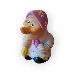 Баба-Яга резиновая игрушка в оригинале *без вмешательств