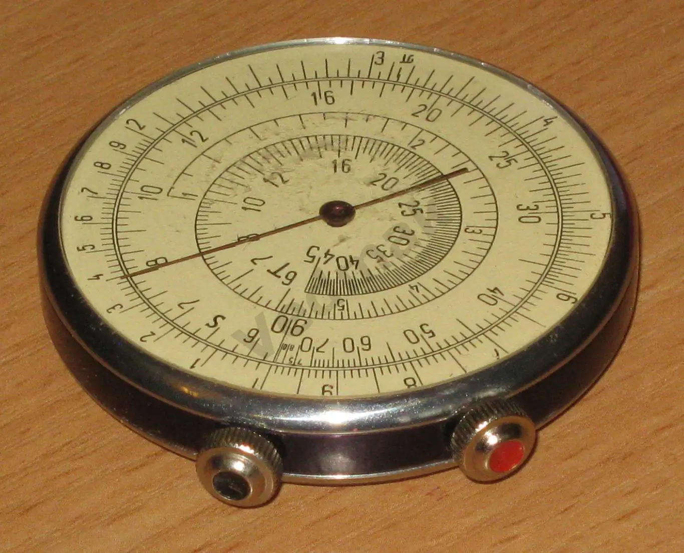 Круговая логарифмическая линейка КЛ-1 1966 г 3