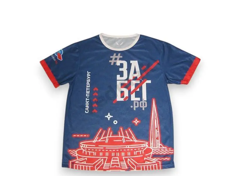 Футболка ЗАБЕГ.РФ Санкт-Петербург в коллекцию
