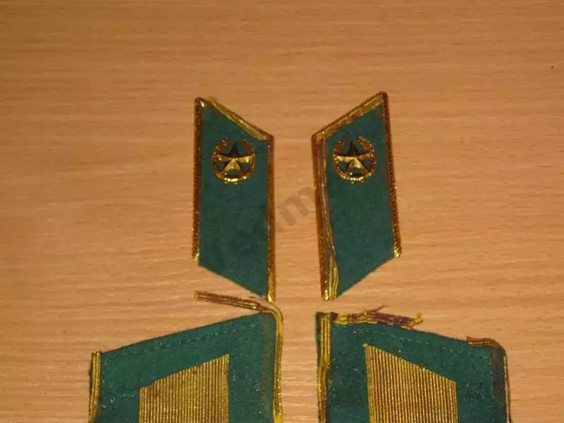 Погоны петлицы ПВ КГБ СССР 2