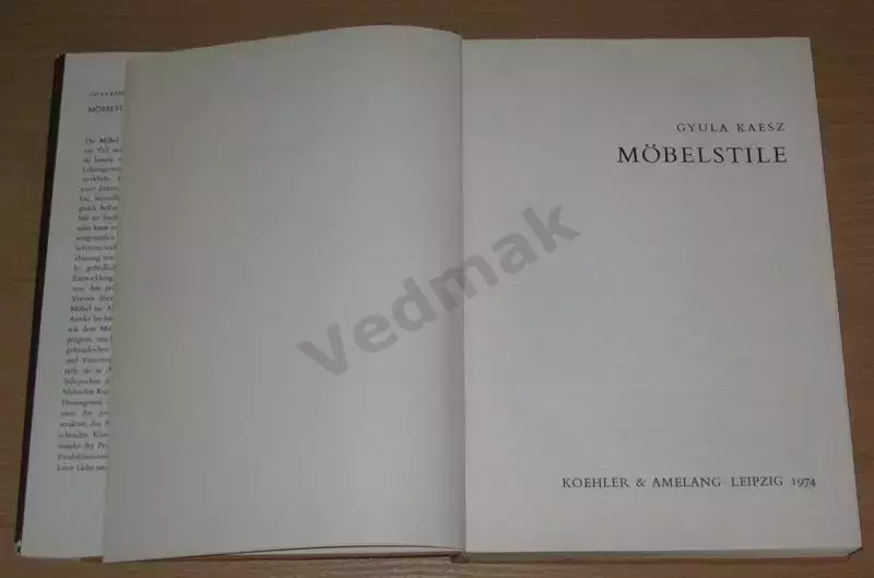 M?belstile / Стили мебели 1974 г 2