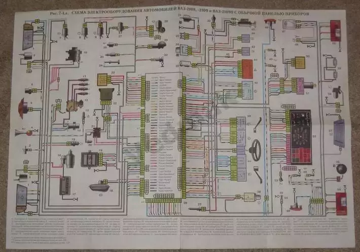 ВАЗ 2108, 09, 099 с новой панелью управления 4