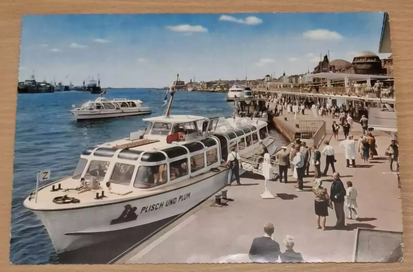 Гамбург Hamburg postcard Германия