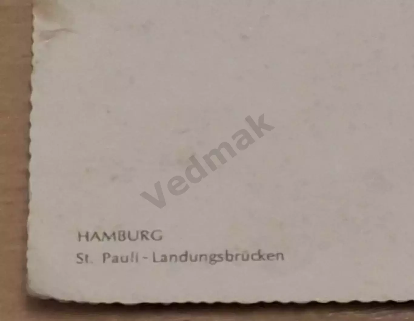 Гамбург Hamburg postcard Германия 2