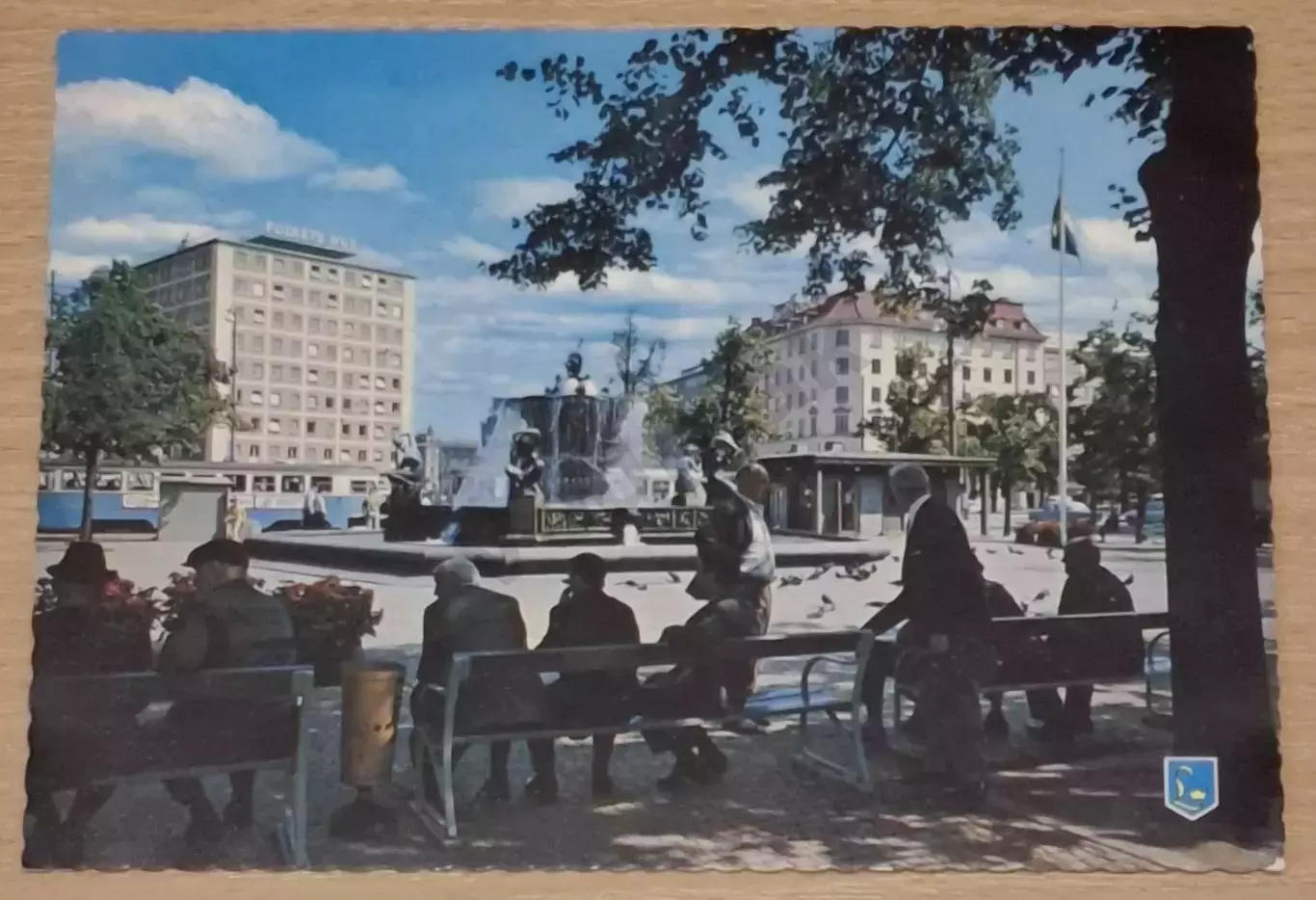 Гётеборг Goteborg Швеция postcard