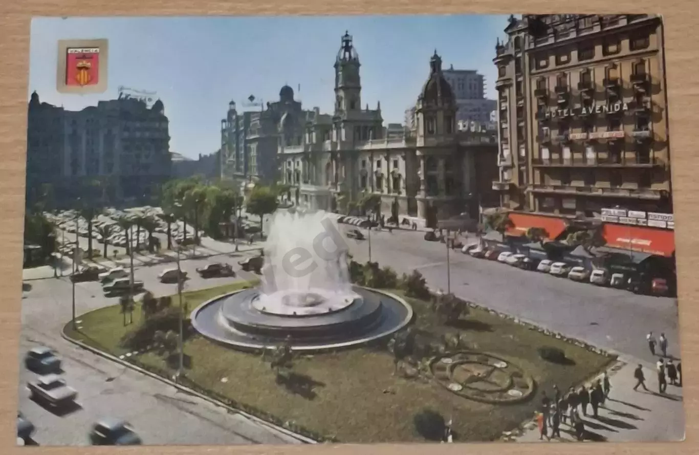Валенсия Valencia Испания postcard