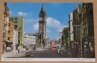 Белфаст Belfast Ирландия postcard
