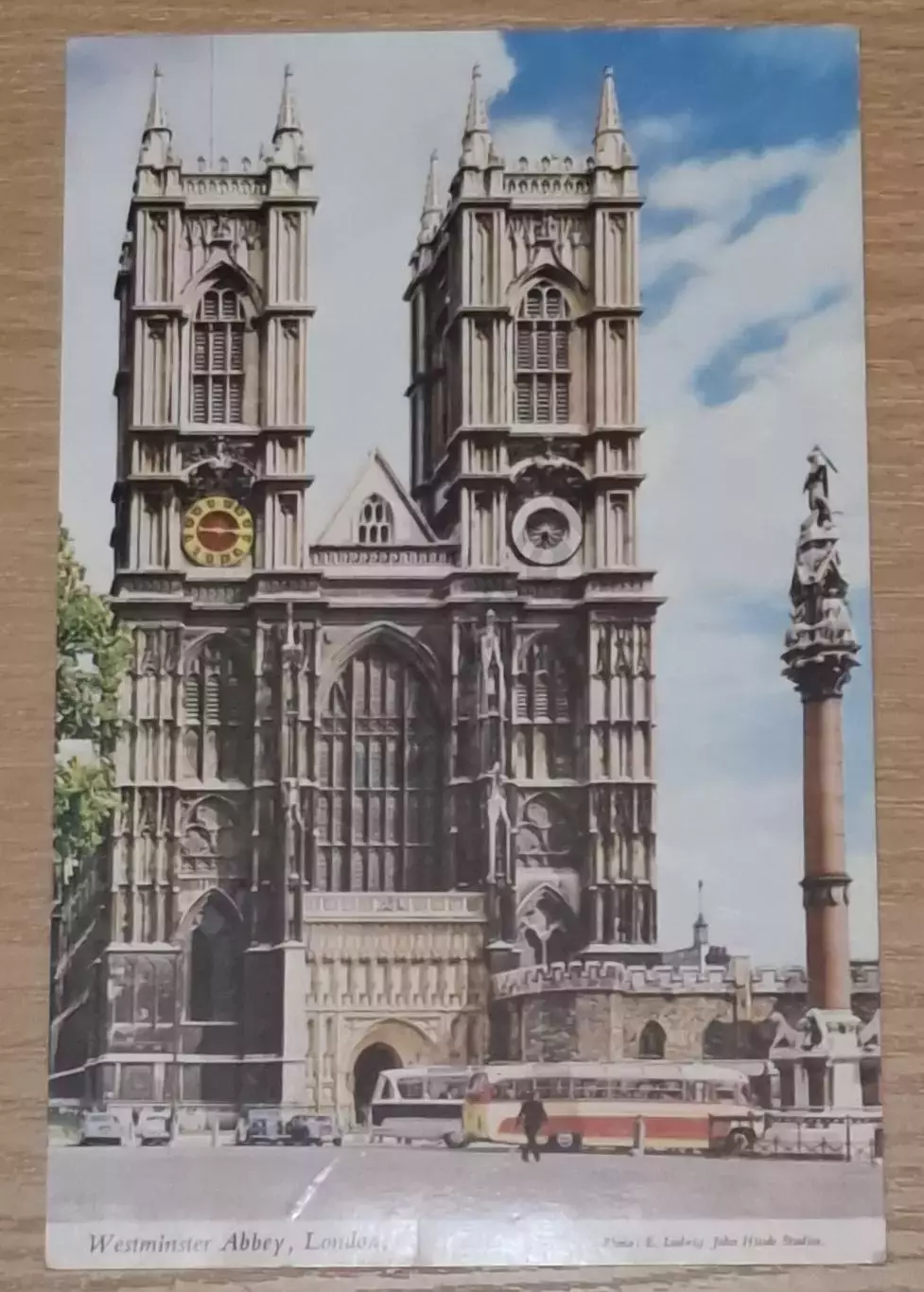 Лондон London postcard