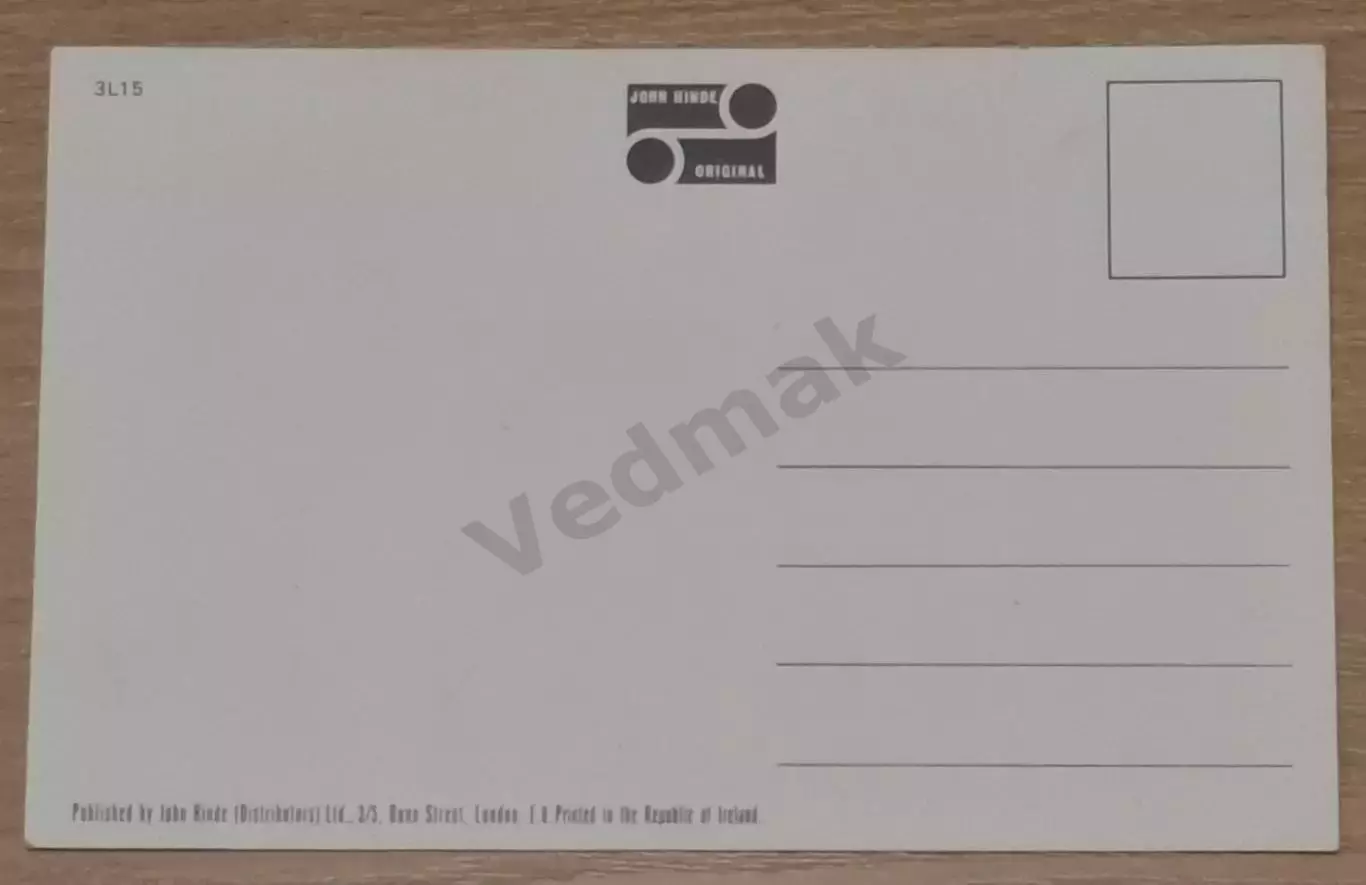 Лондон London postcard 1