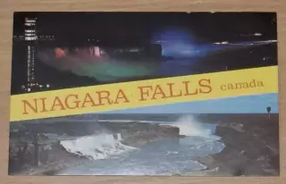 Ниагарский водопад Канада postcard