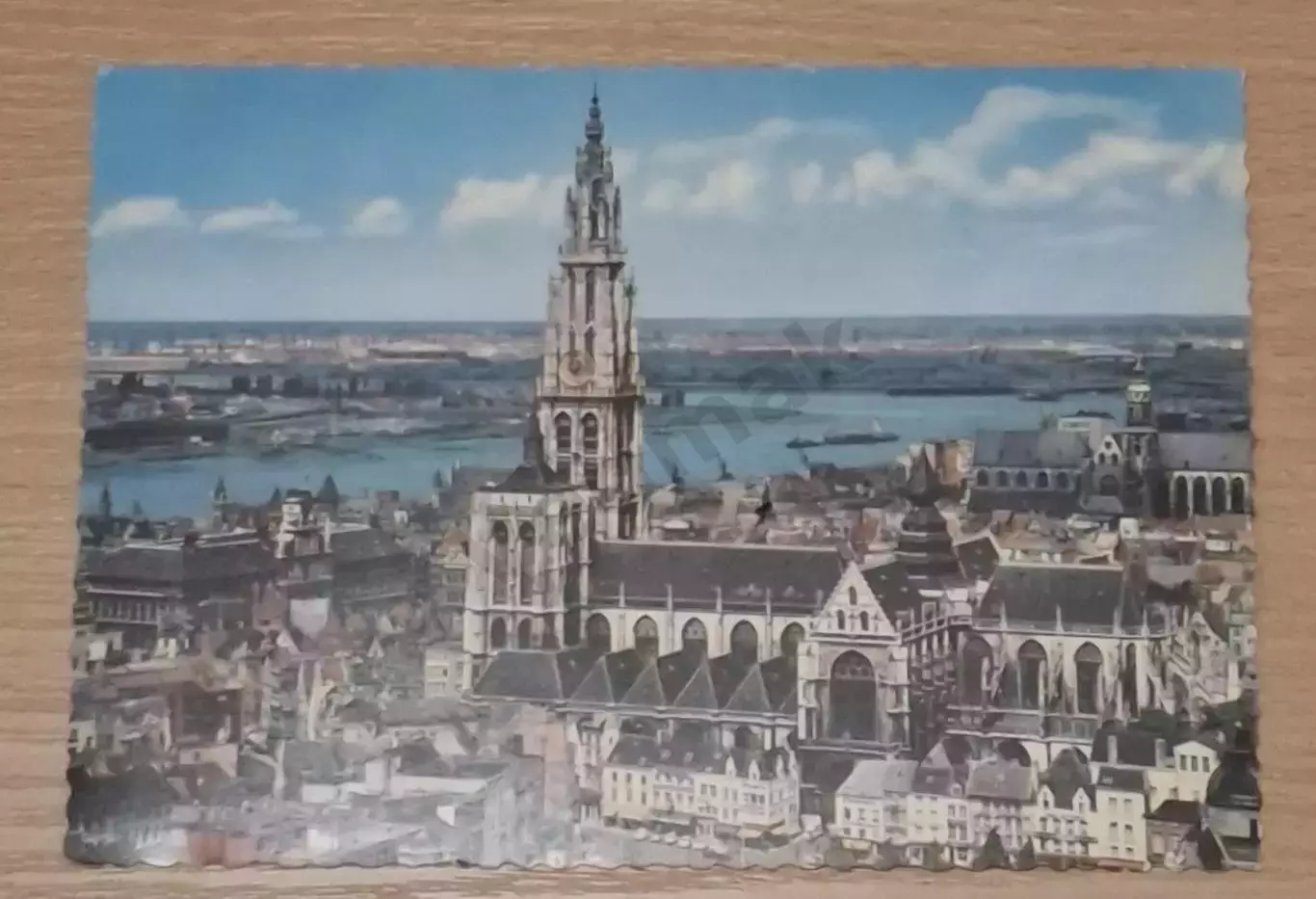 Антверпен Antwerpen Бельгия postcard 2