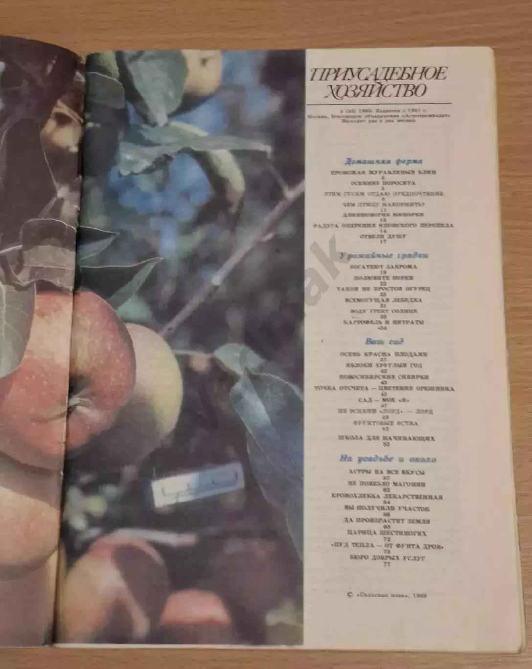 Журнал Приусадебное хозяйство 2 шт 1