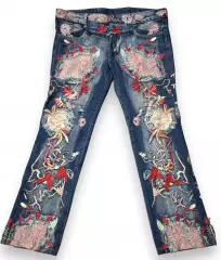 Джинсы женские с вышивкой КРАСИВЫЕ!!!