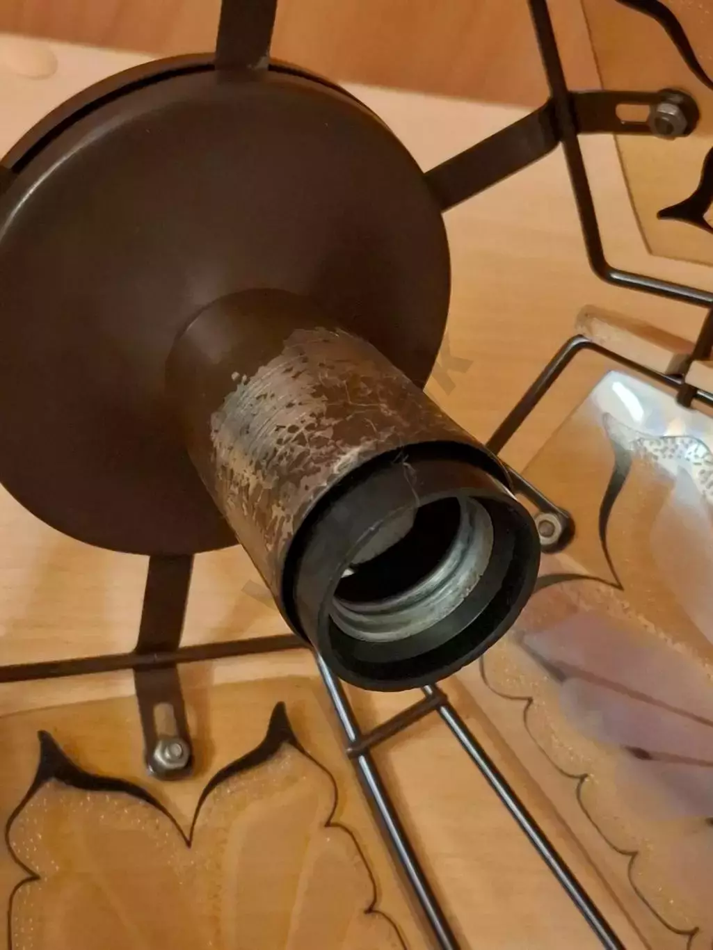 Люстра на одну лампочку б у 6