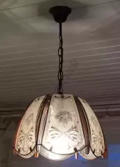 Люстра на одну лампочку б у