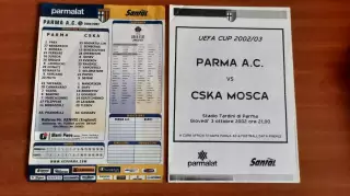 Парма Италия - ЦСКА Москва 2002 Кубок УЕФА