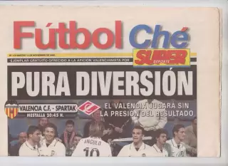 Валенсия Испания - Спартак Москва Россия -- 2002 кубок ЛЧ УЕФА