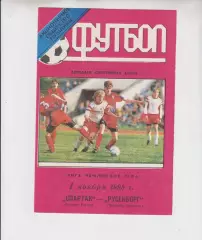Спартак Москва Россия - Русенборг Норвегия - 1995 кубок Лига Чемпионов УЕФА