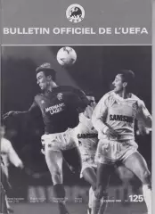 Официальный бюллетень УЕФА № 125 1988