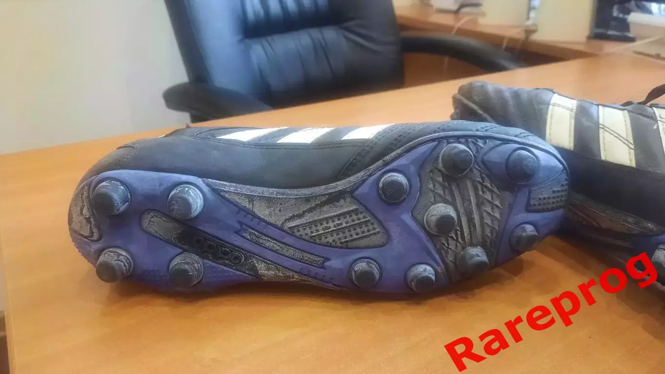 винтажные бутсы Adidas начало 1990 + щитки 2