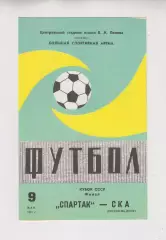 зеленая - Спартак Москва - СКА Ростов 1981 финал кубок СССР