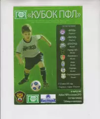 турнир Кубок ПФЛ 2010 юноши Подольск - Торпедо Локомотив Москва