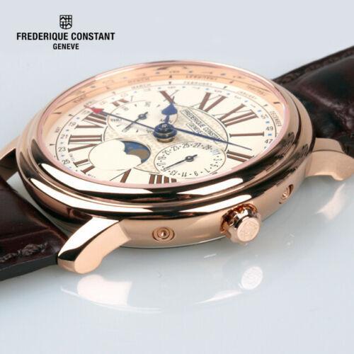 мужские часы Frederique Constant FC-270EM4P5 Швейцария классика фазы Луны 40 мм 3