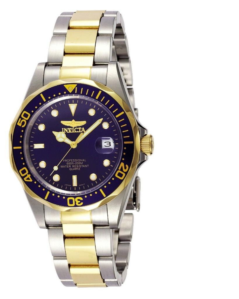 часы Invicta Pro Diver 8935 Швейцария кварц двухцветный стальной браслет 20 АТМ 1