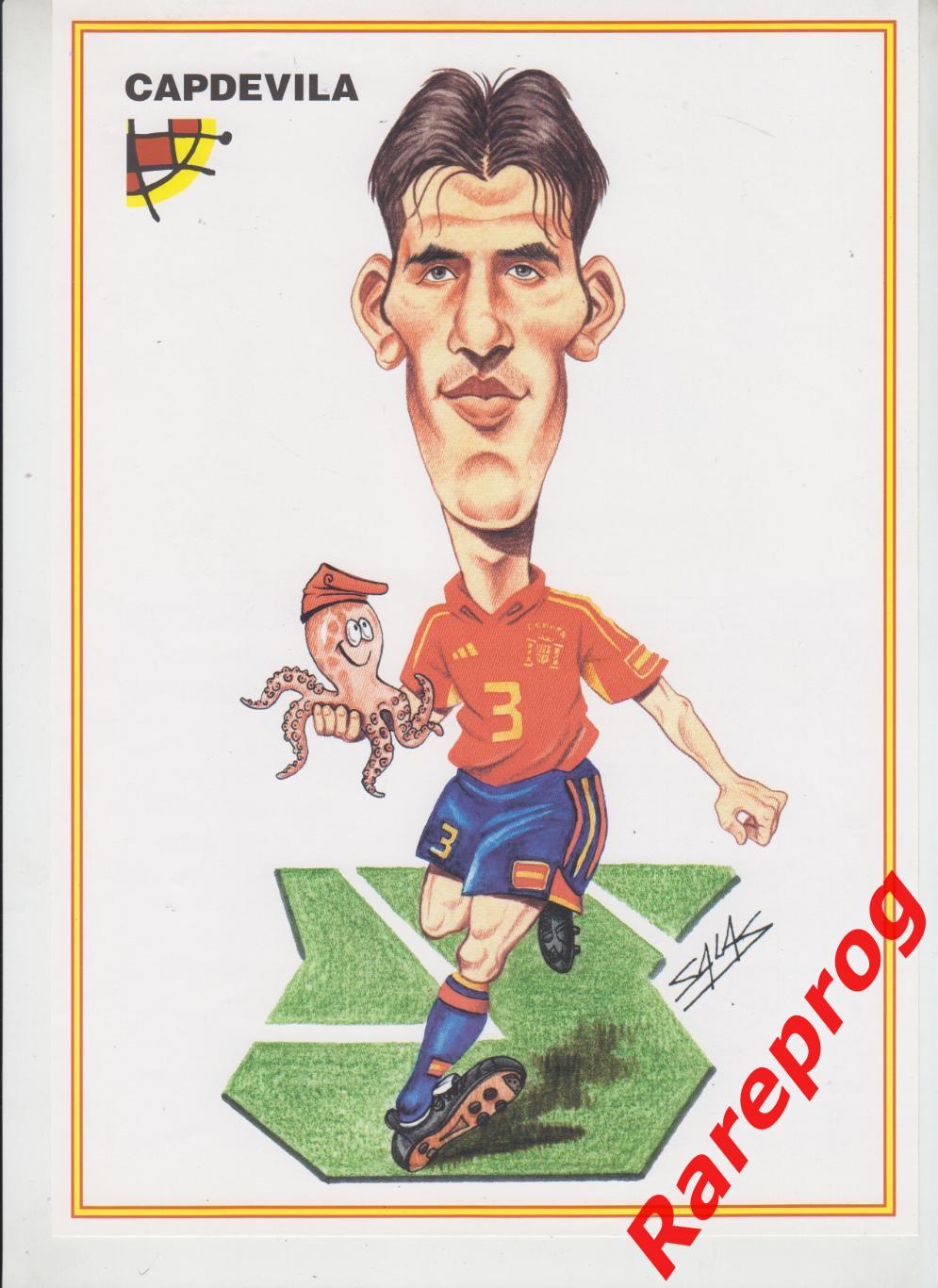 журнал Футбол RFEF Испания № 67 октябрь 2004 - постер CAPDEVILA 1