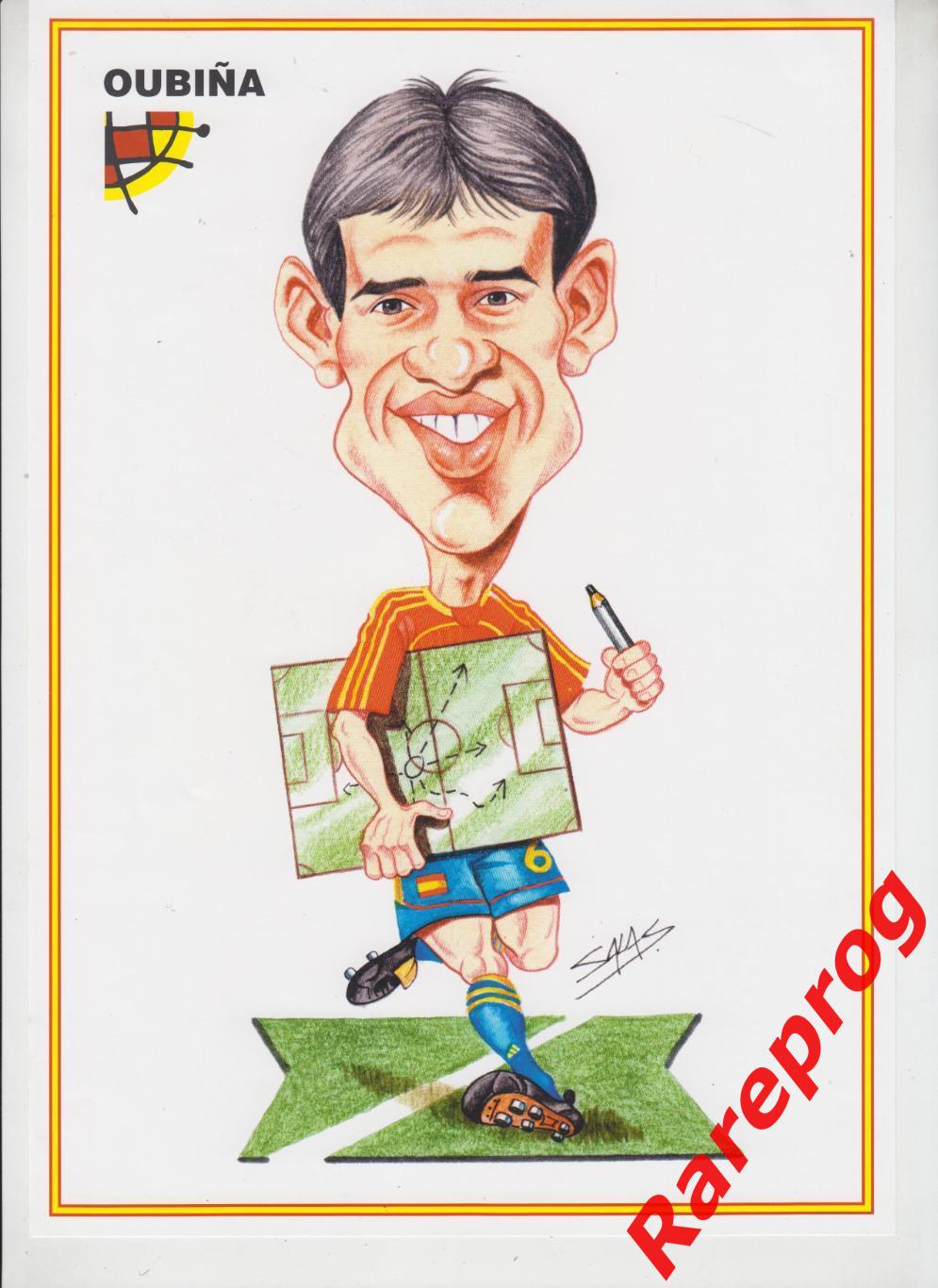 журнал Футбол RFEF Испания № 89 сентябрь 2006 - постер Oubina 1