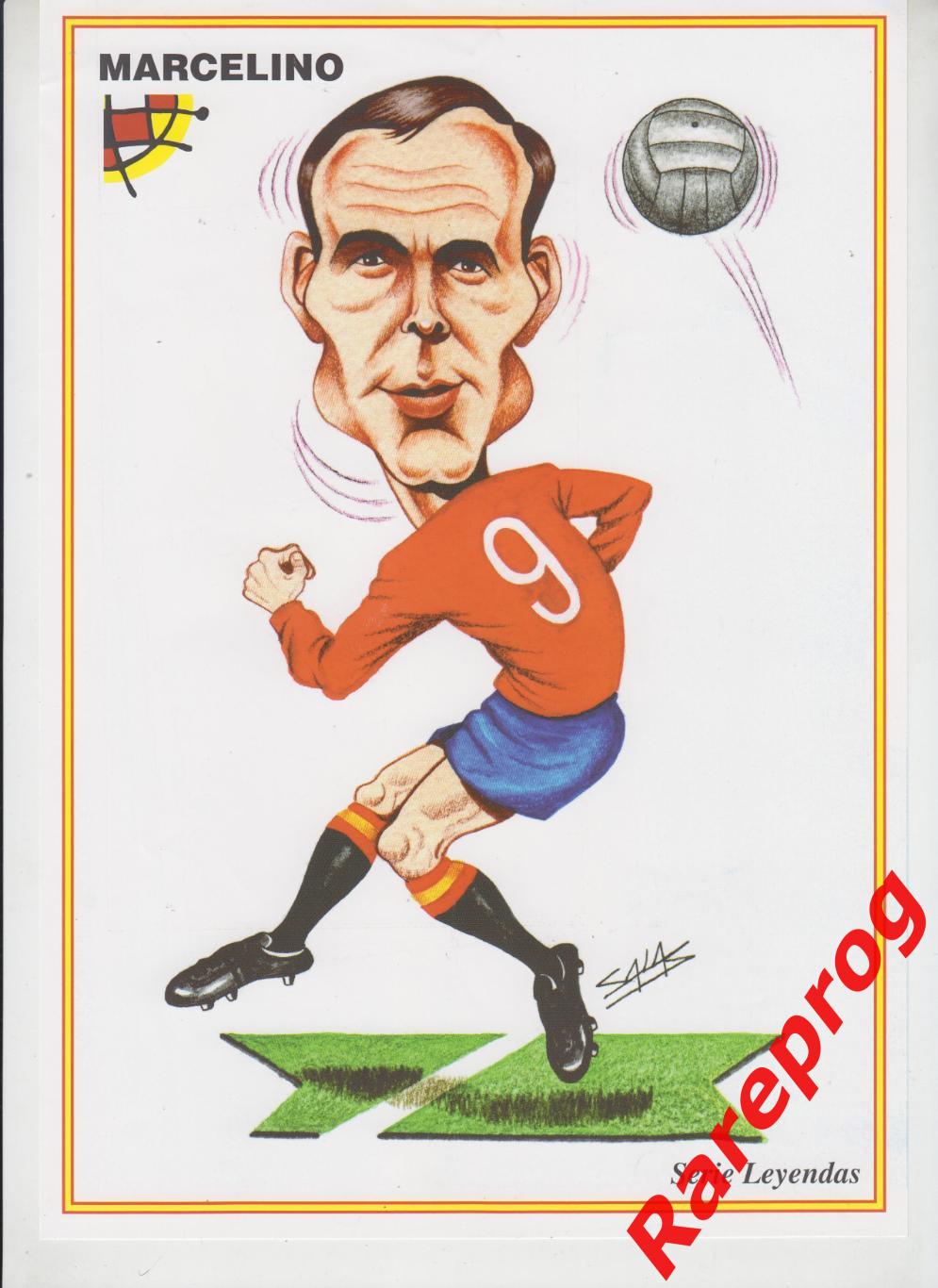 журнал Футбол RFEF Испания № 104 январь 2008 - постер Marcelino 1