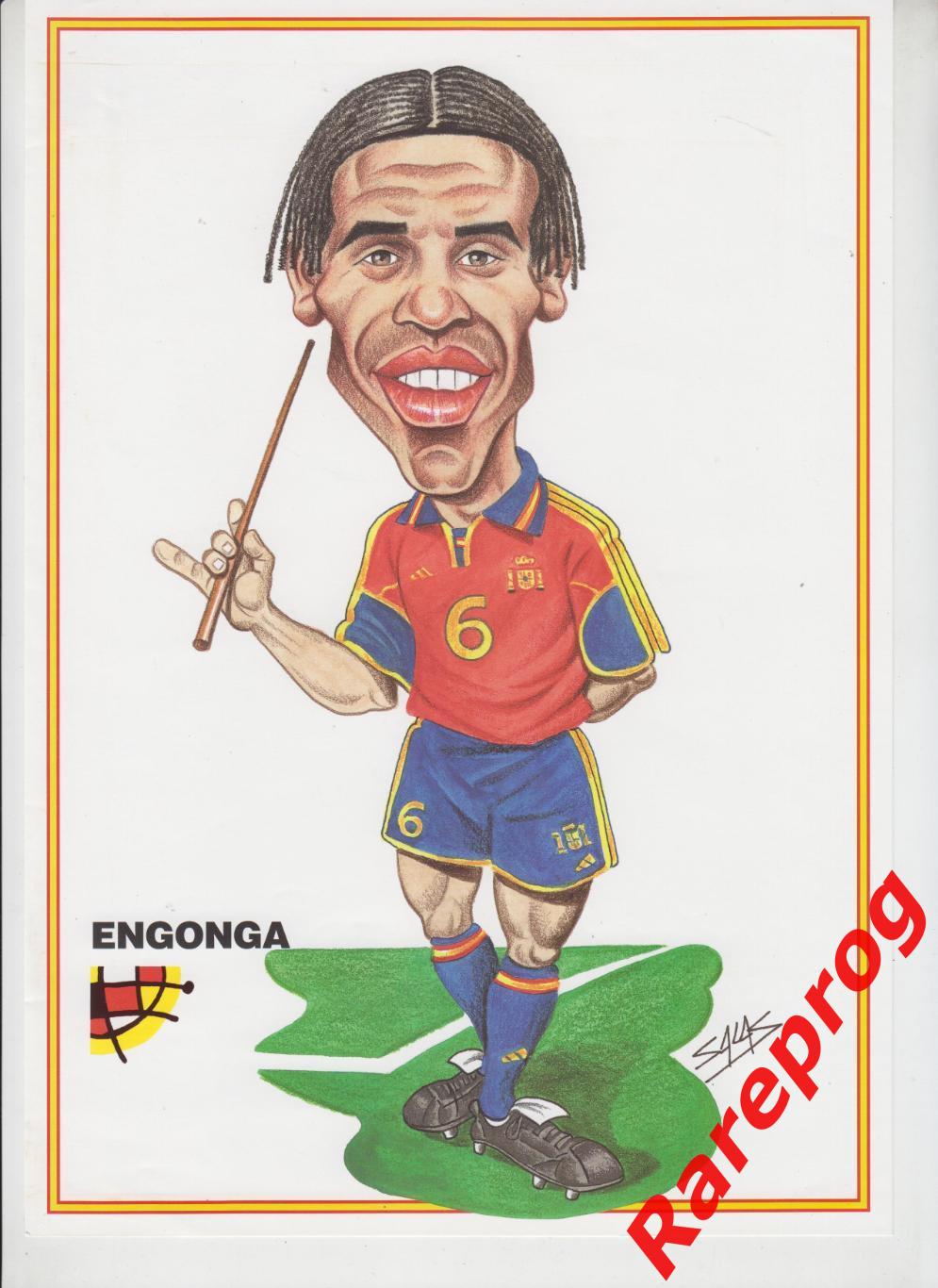 журнал Футбол RFEF Испания № 28 апрель 2000 - постер 1