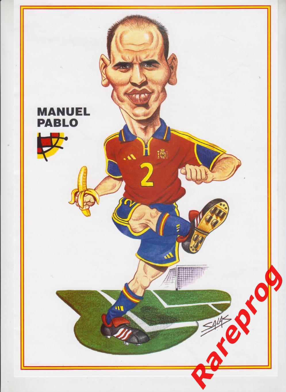 журнал Футбол RFEF Испания № 32 - февраль 2001 - постер 1