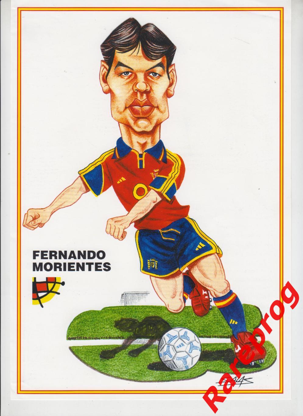 журнал Футбол RFEF Испания № 34 - апрель 2001 - постер 1