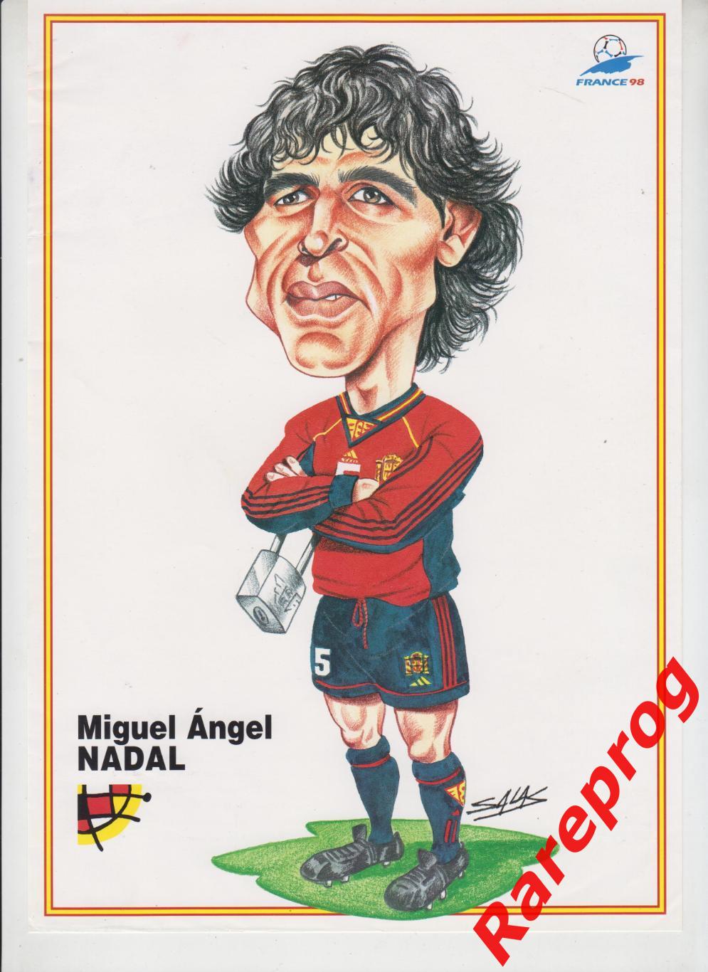 журнал Футбол RFEF Испания № 13 - апрель 1998 + постер 1