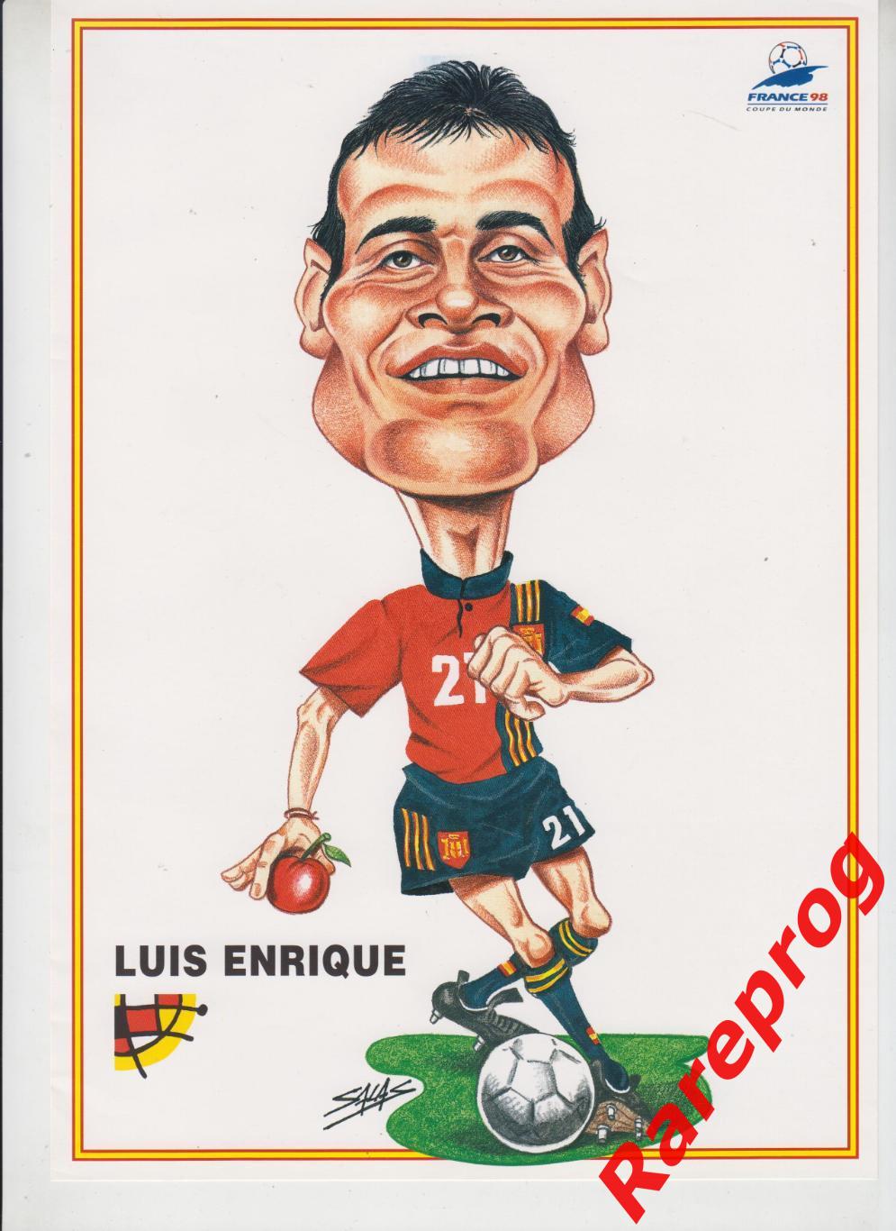 журнал Футбол RFEF Испания № 11 - февраль 1998 + постер 1
