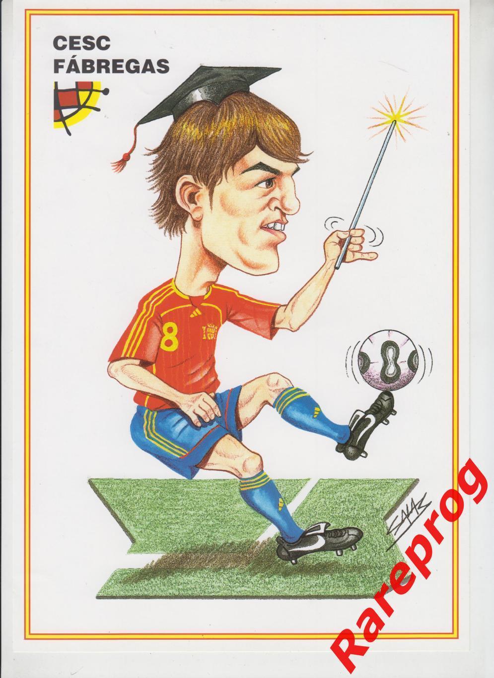 журнал Футбол RFEF Испания № 85 апрель 2006 - постер Эспаньол Cesc Fabregas 2