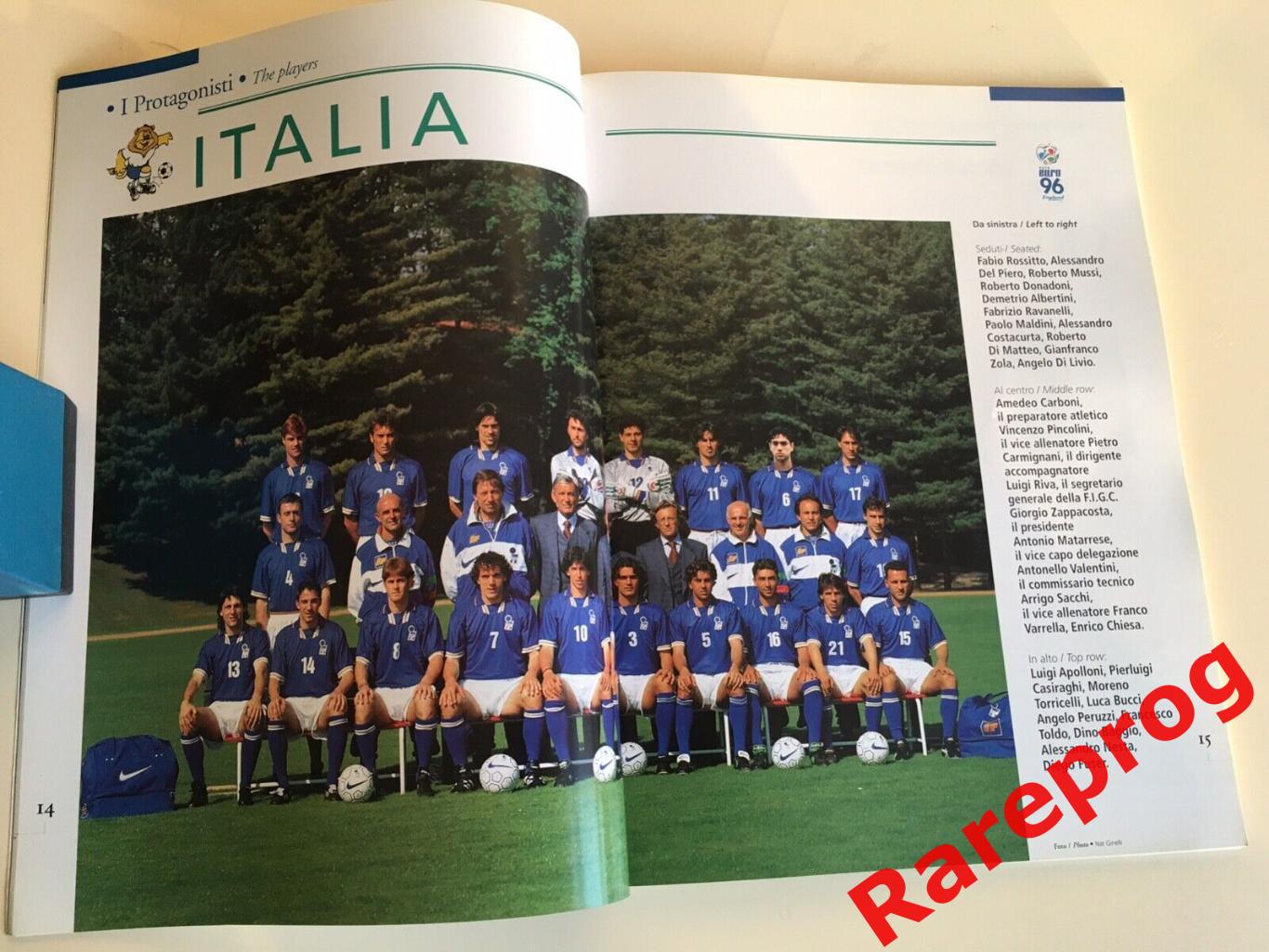 Италия - Россия 1996 / Чемпионат Европы УЕФА ЕВРО 96 Англия 1
