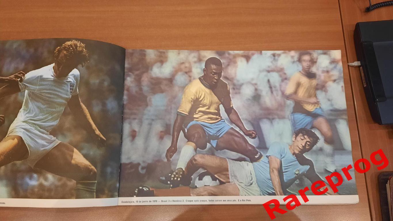 РАРИТЕТ! - альбом Сборная Бразилия 3х кратный Чемпион Мира ЧМ Мексика 1970- Пеле 2