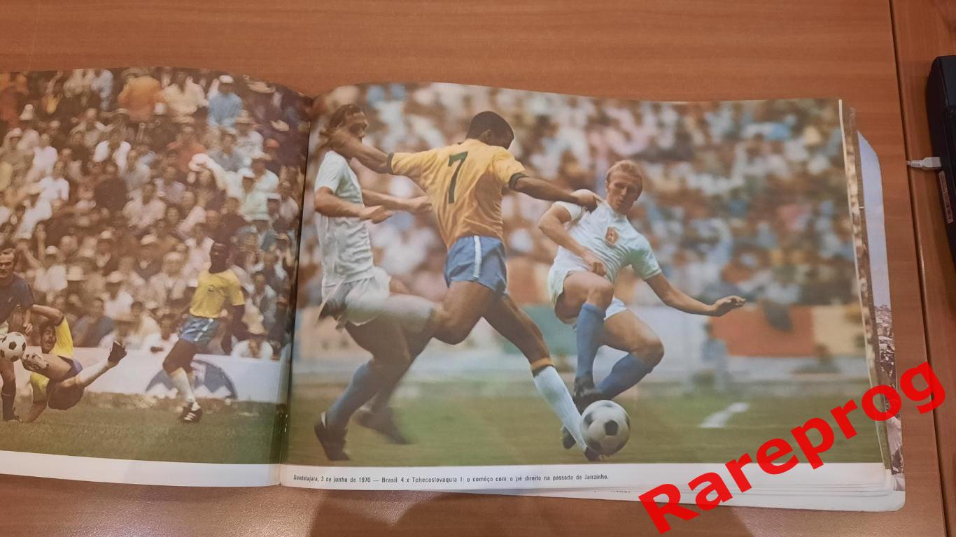 РАРИТЕТ! - альбом Сборная Бразилия 3х кратный Чемпион Мира ЧМ Мексика 1970- Пеле 4