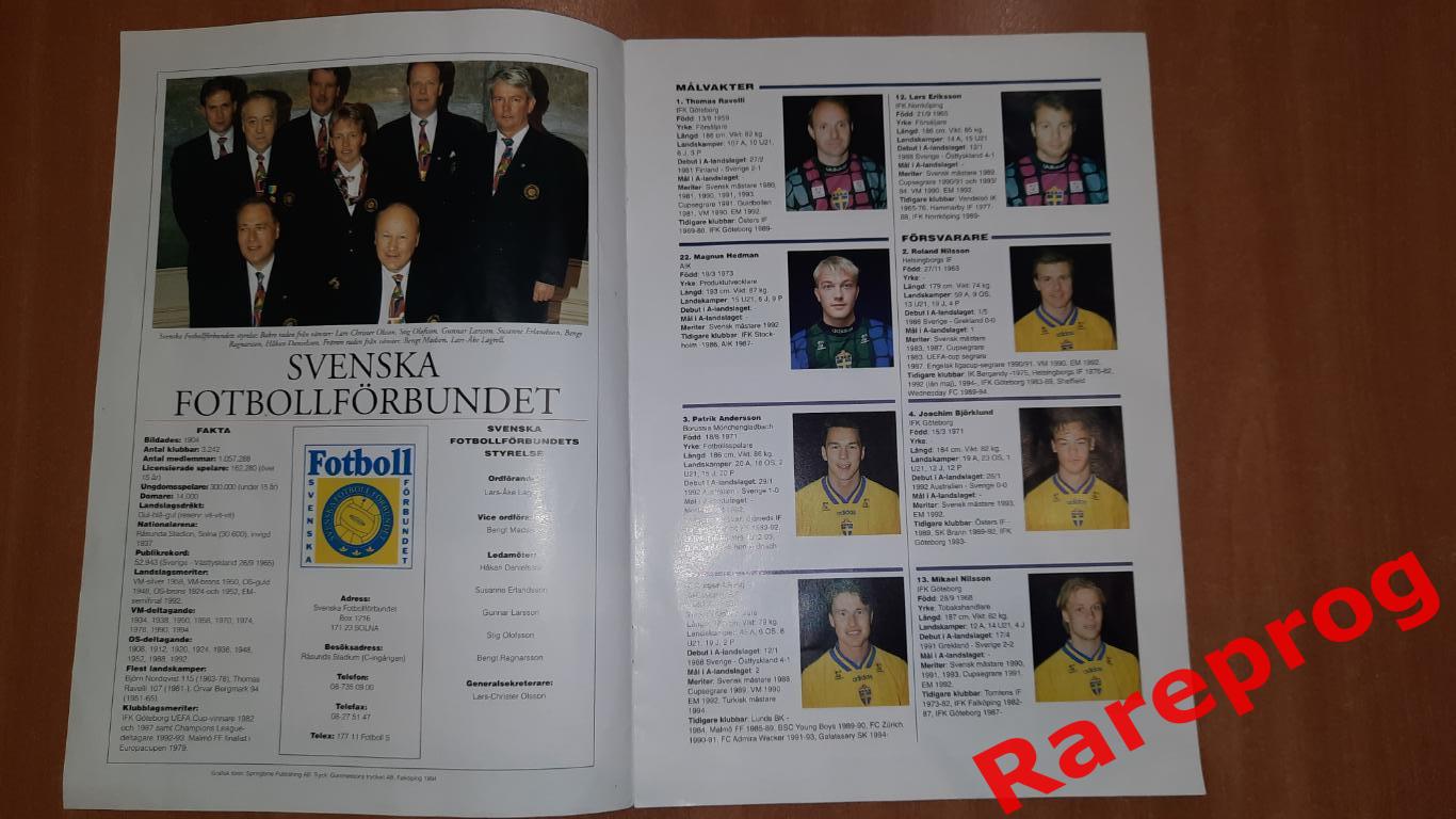 Швеция - Россия 1994 Чемпионат Мира ФИФА США 94 1