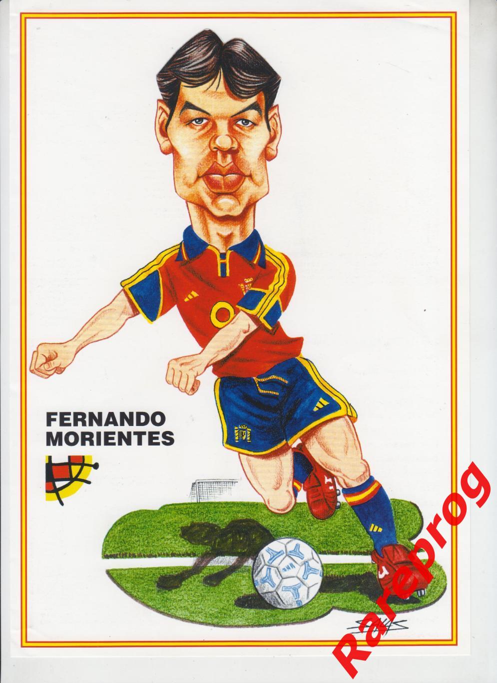 журнал Футбол RFEF Испания № 34 апрель 2001 - Франция отчет Йерро Бумеранг 1