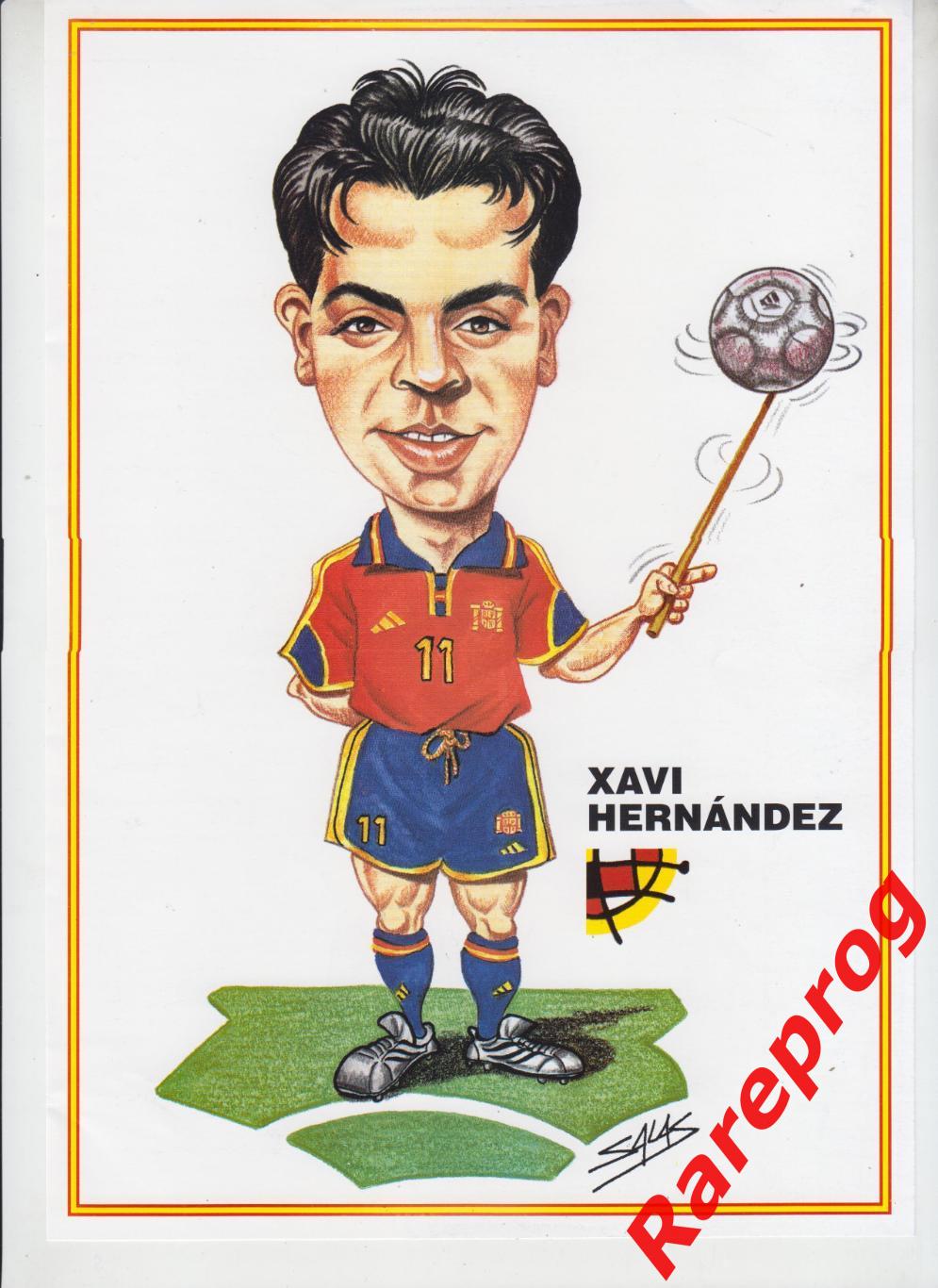 журнал Футбол RFEF Испания № 32 январь 2001 - превью ЧЕ футзал Россия 1