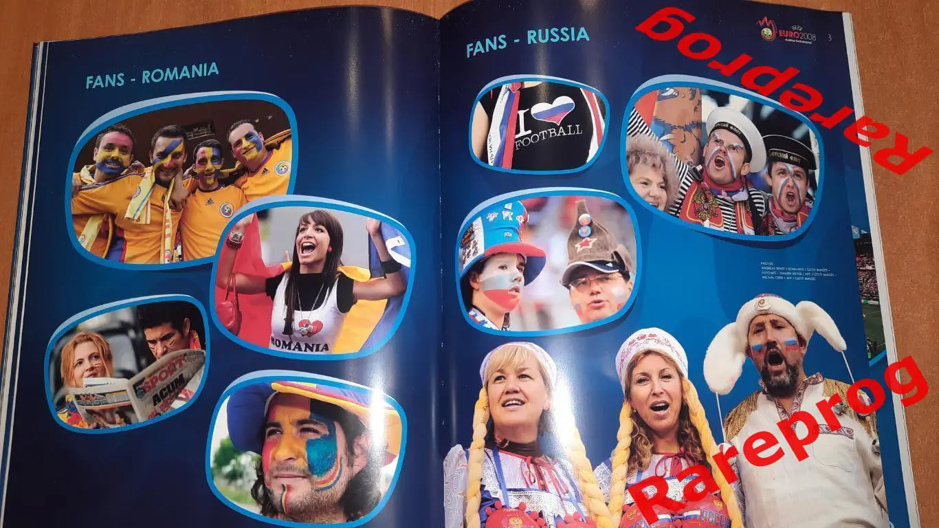 Книга Памяти Чемпионат Европы ЕВРО 2008 Австрия Швейцария Россия бронза Хиддинк 6