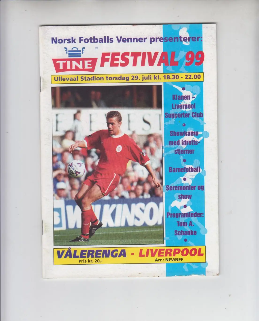 Валеренга Норвегия- Ливерпуль Англия 1999 ТМ